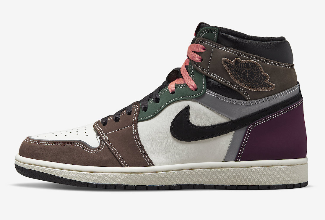 نایک ایرجردن 1 هند کرفتد آرچئو برون Nike Air Jordan 1 Hand Crafted Archaeo Brown