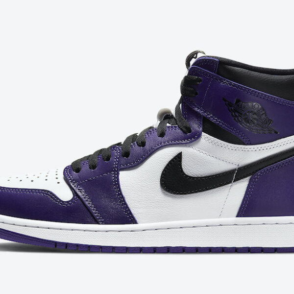 نایک ایرجردن 1 اوجی کورت پرپل Nike Air Jordan 1 High OG Court Purple