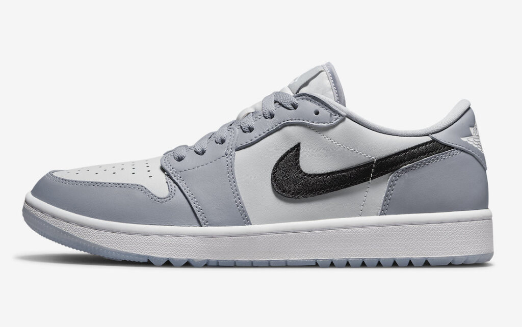 نایک ایرجردن 1 لو گلف ولف طوسی Nike Jordan 1 Low Golf Wolf Grey