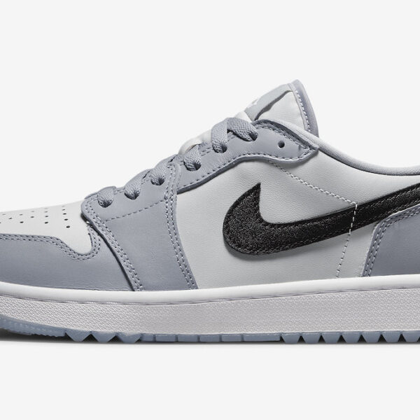 نایک ایرجردن 1 لو گلف ولف طوسی Nike Jordan 1 Low Golf Wolf Grey