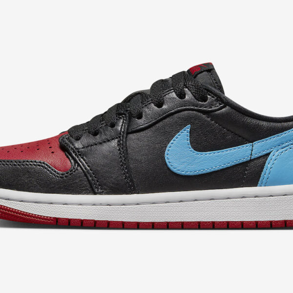 نایک ایرجردن 1 لو یونیورسیتی تو شیکاگو Nike Air Jordan 1 Low OG UNC to Chicago