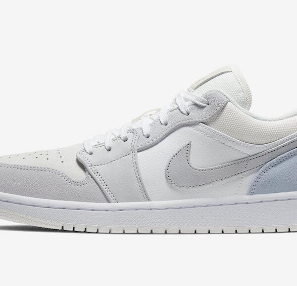 نایک ایرجردن 1 لو وایت اسکای گری Air Jordan 1 Low White Sky Grey