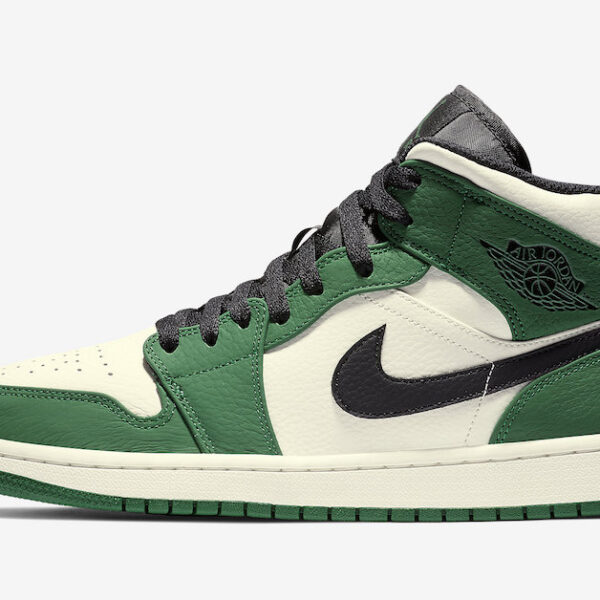 نایک ایرجردن 1 مید پاین گرین Air Jordan 1 Mid Pine Green