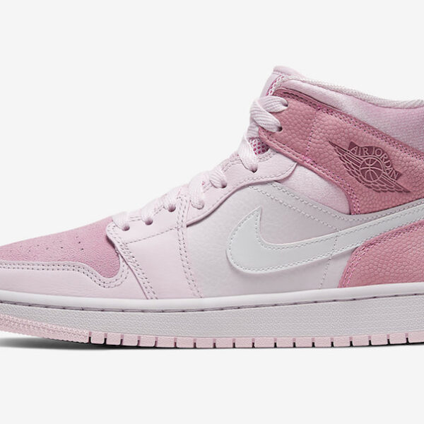 نایک ایرجردن 1 مید دیجیتال پینک Air Jordan 1 Mid Digital Pink