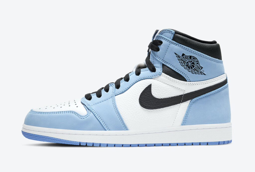 نایک ایرجردن 1 یونیورسیتی بلو Air Jordan 1 University Blue