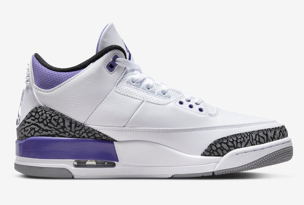 نایک ایرجردن 3 دارک آیریس Air Jordan 3 Dark Iris