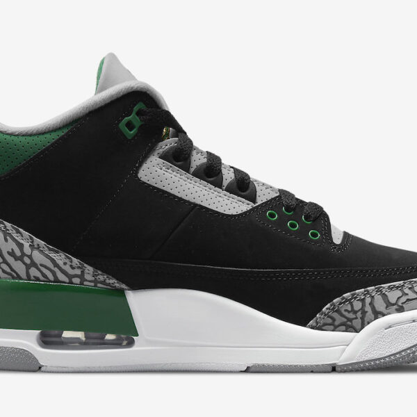 نایک ایرجردن 3 پاین گرین Air Jordan 3 Pine Green