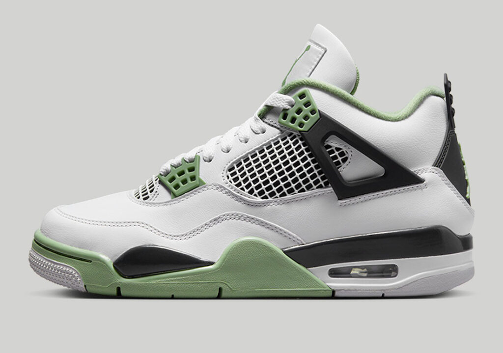 نایک ایرجردن 4 اویل گرین سیفوم Air Jordan 4 Oil Green Seafoam