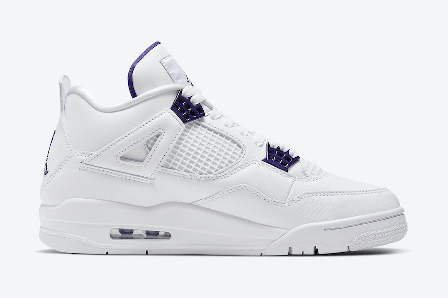 نایک ایرجردن 4 بنفش متالیک Air Jordan 4 Purple Metallic