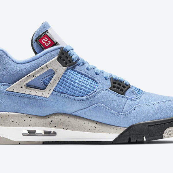 نایک ایرجردن 4 آبی آسمانی Air Jordan 4 University Blue