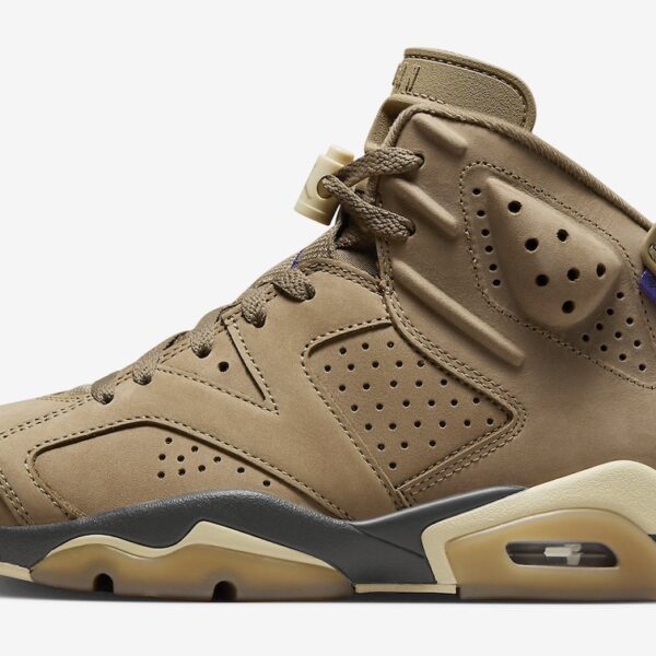 نایک ایرجردن 6 جور تکس برون کلپ Air Jordan 6 Gore Tex Brown Kelp