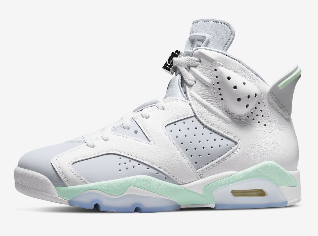 نایک ایرجردن 6 مینت فارم Air Jordan 6 Mint Foam