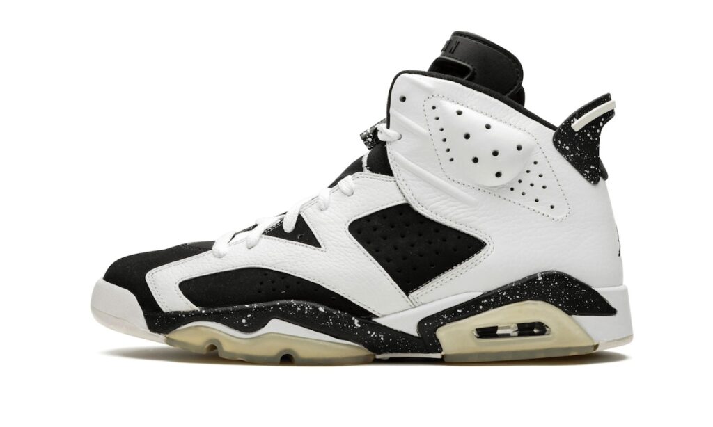 نایک ایرجردن 6 اورئو مشکی سفید Air Jordan 6 Oreo black white