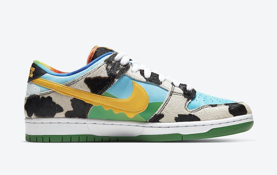 نایک اس بی دانک بن جریس Nike SB Dunk Low Ben and Jerrys