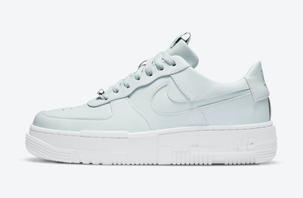 نایک ایرفورس 1 پیکسل گوست آکوا Nike Air Force 1 Pixel Ghost Aqua