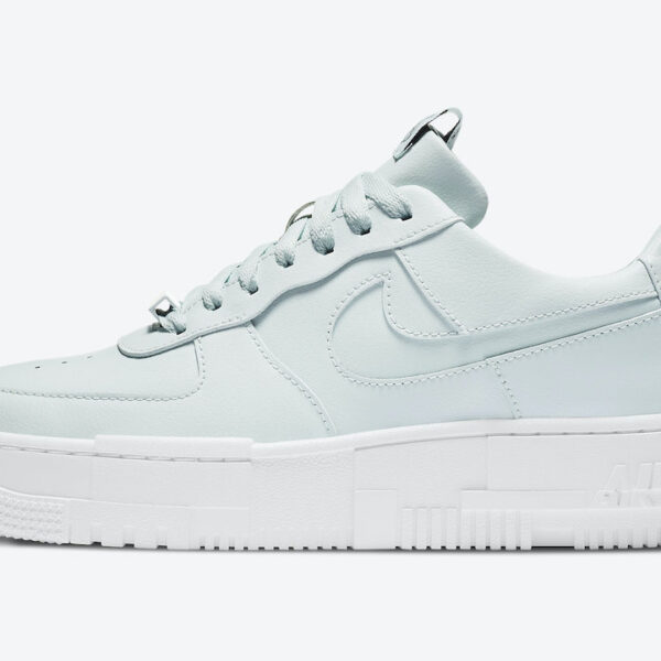 نایک ایرفورس 1 پیکسل گوست آکوا Nike Air Force 1 Pixel Ghost Aqua