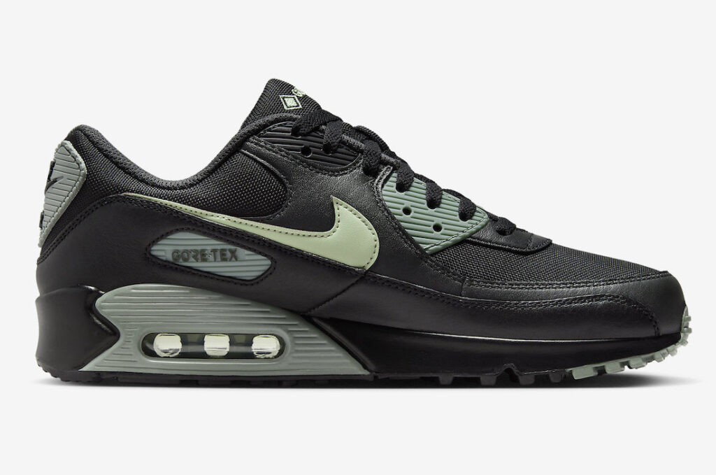 نایک ایرمکس 90 گور تکس بلک هانیدو Nike Air Max 90 Gore Tex Black Honeydew