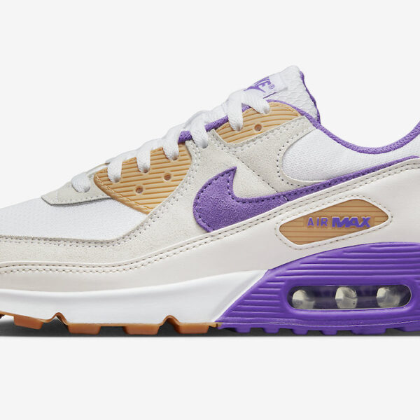 نایک ایرمکس 90 سیل پرپل گام Nike Air Max 90 Sail Purple Gum