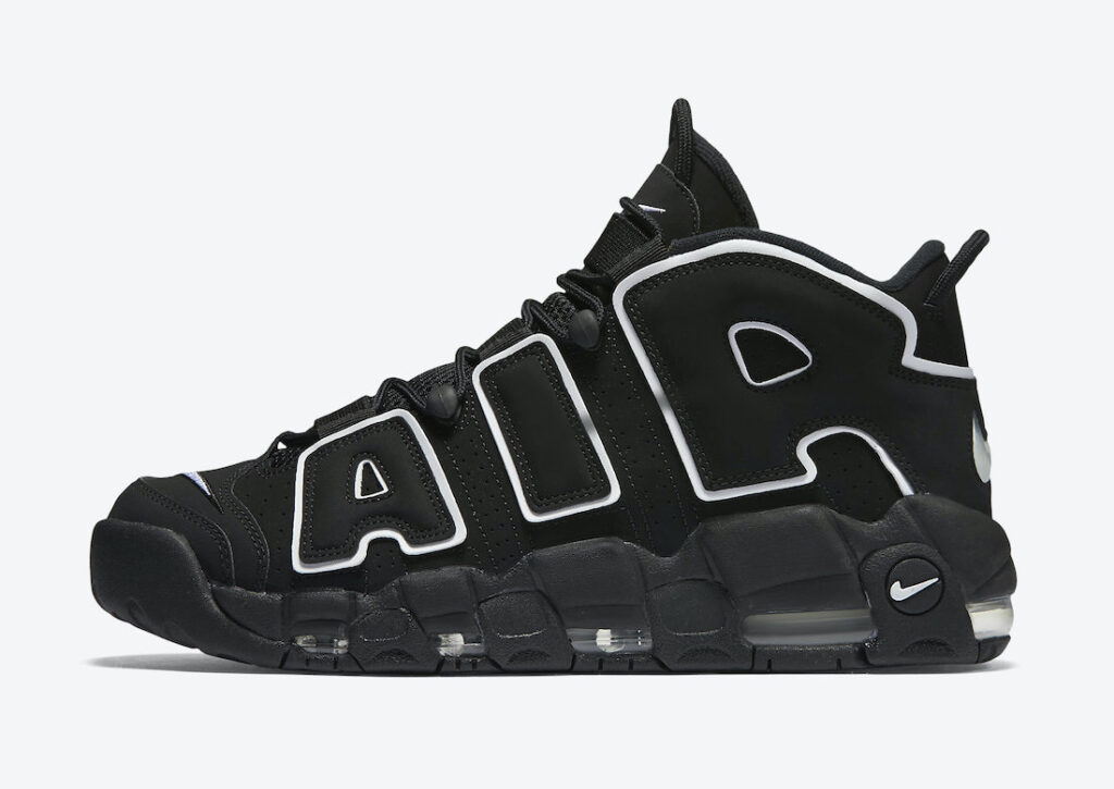 نایک ایرمورآپتمپو اوجی مشکی سفید Nike Air More Uptempo OG Black White