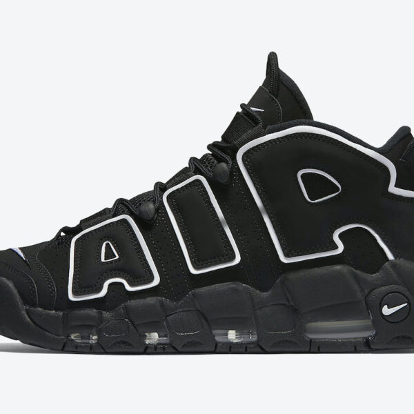 نایک ایرمورآپتمپو اوجی مشکی سفید Nike Air More Uptempo OG Black White