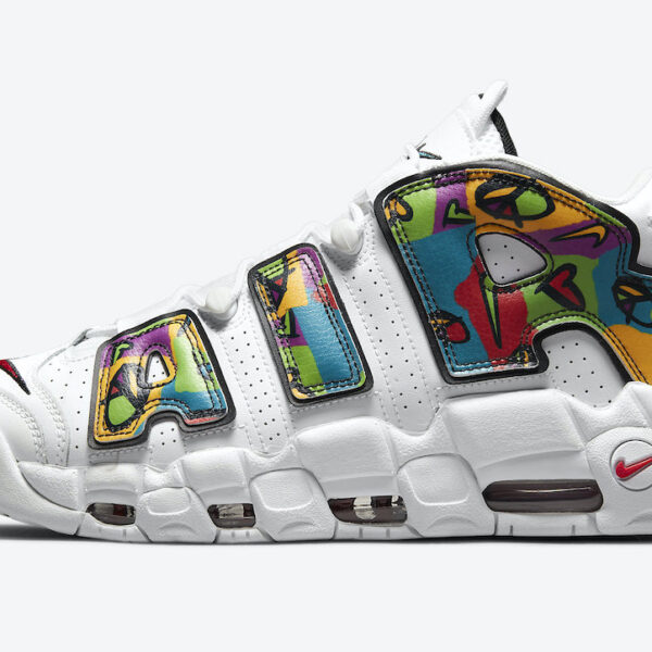 نایک ایرمورآپتمپو پیس لاو اسووش Nike Air More Uptempo Peace Love Swoosh