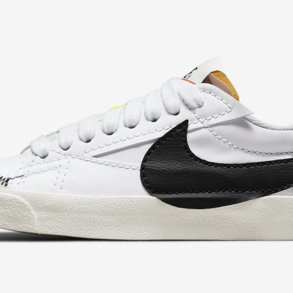 نایک بلیزر جامبو سفید مشکی Nike Blazer Low Jumbo white black