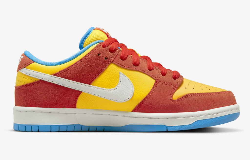 نایک اس بی دانک بارت سیمسون Nike SB Dunk Low Bart Simpson