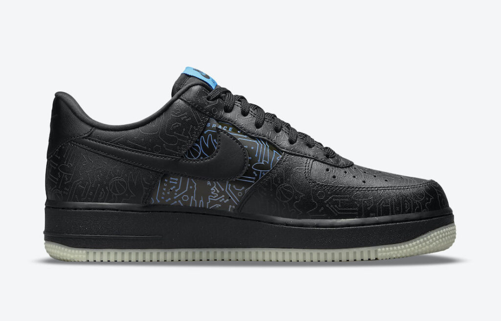 نایک ایرفورس 1 لو کامپیوتر چیپ اسپیس جم Space Jam Nike Air Force 1 Low Computer Chip