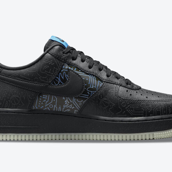 نایک ایرفورس 1 لو کامپیوتر چیپ اسپیس جم Space Jam Nike Air Force 1 Low Computer Chip