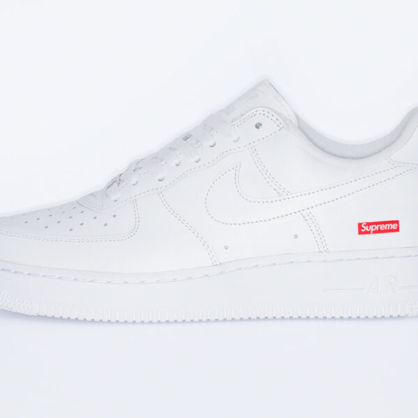 نایک ایرفورس 1 سوپریم سفید Nike Air Force 1 Supreme white