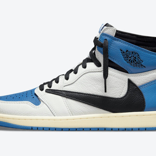 نایک ایرجردن 1 تراویس اسکات فراگمنت Air Jordan 1 Travis Scott Fragment