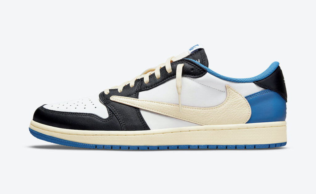 نایک ایرجردن 1 لو تراویس اسکات فراگمنت Air Jordan 1 Low Travis Scott Fragment