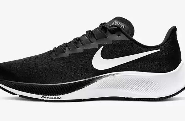 نایک ایرزوم پگاسوس 37 مشکی سفید nike air zoom pegasus 37 black white