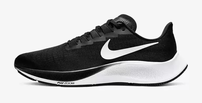 نایک ایرزوم پگاسوس 37 مشکی سفید nike air zoom pegasus 37 black white