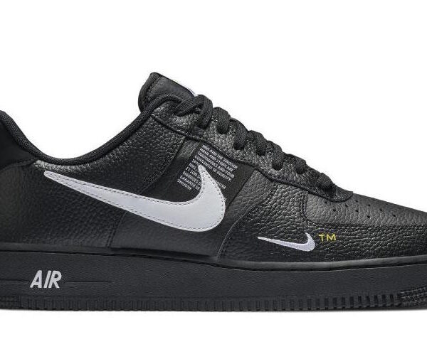 نایک ایرفورس 1 یوتیلیتی مشکی سفید nike air force 1 utility black white