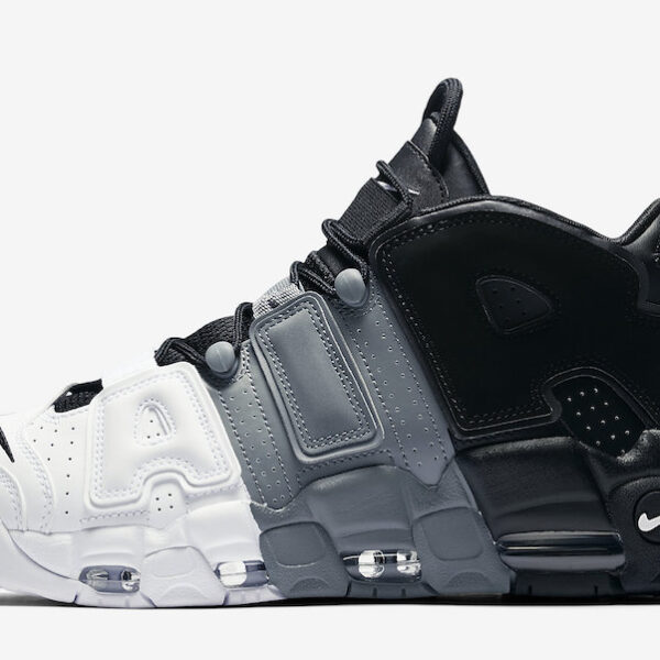 نایک ایرمورآپتمپو مشکی خاکستری سفید nike air more uptempo black grey white