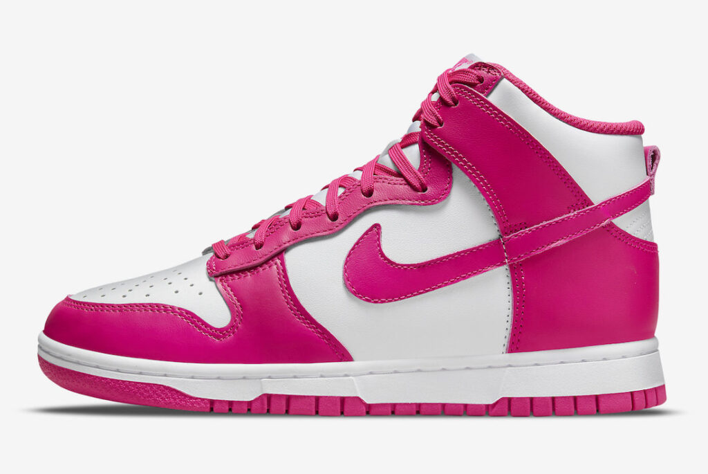 نایک دانک های صورتی پرایم دبلیو ام ان اس Nike Dunk High Pink Prime WMNS