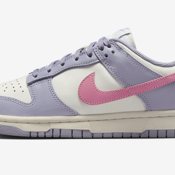 نایک دانک لو ایندیگو هیز کورال چاک Nike Dunk Low Indigo Haze Coral Chalk