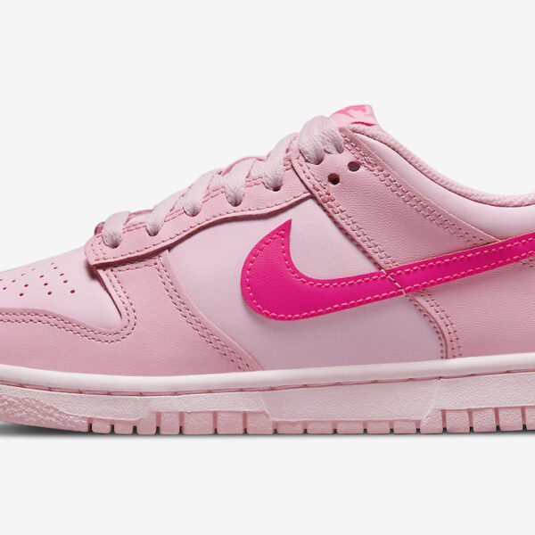 نایک دانک لو تریپل صورتی Nike Dunk Low Triple Pink