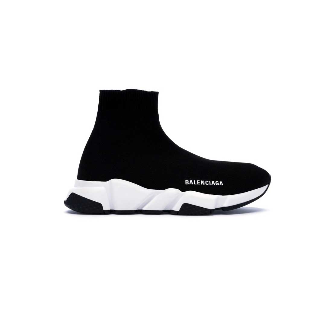 کفش بالنسیاگا جورابی مشکی سفید Balenciaga Speed Trainer