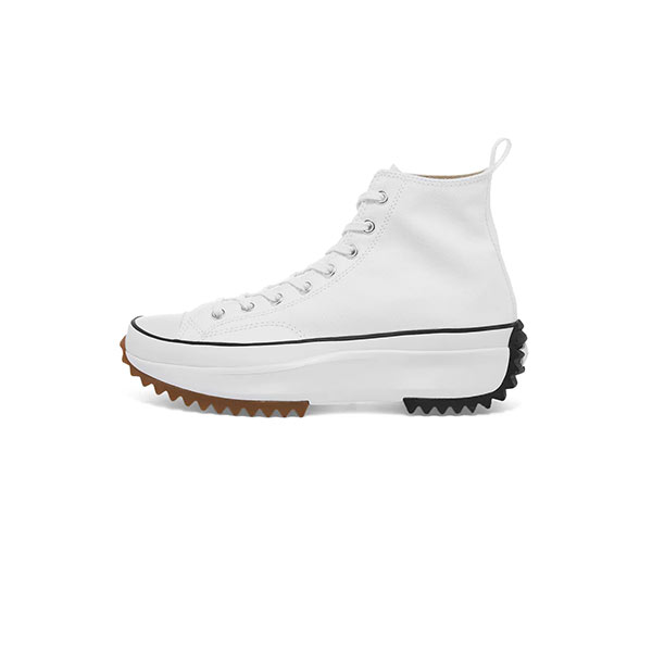 کتونی کانورس آل استار ران استار هایک سفید ساقدار Converse Run Star Hike White High