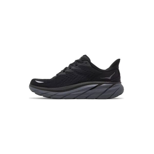 کتونی رانینگ هوکا کلیفتن 8 مشکی طوسی Hoka Clifton 8 Black برند : هوکا