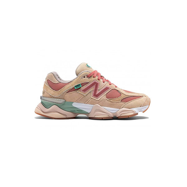 کتونی نیوبالانس 9060 صورتی زرشکی New Balance joe freshgoods 9060