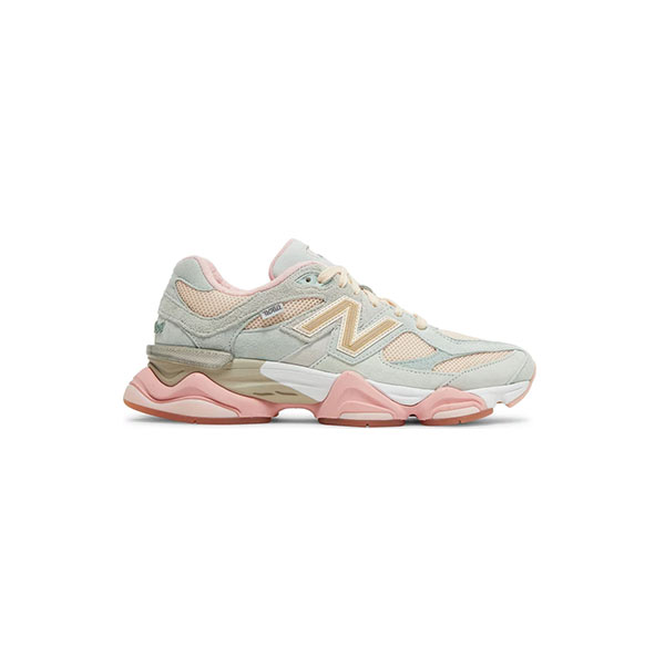 کتونی نیوبالانس 9060 طوسی صورتی New Balance 9060 Baby Shower Blue