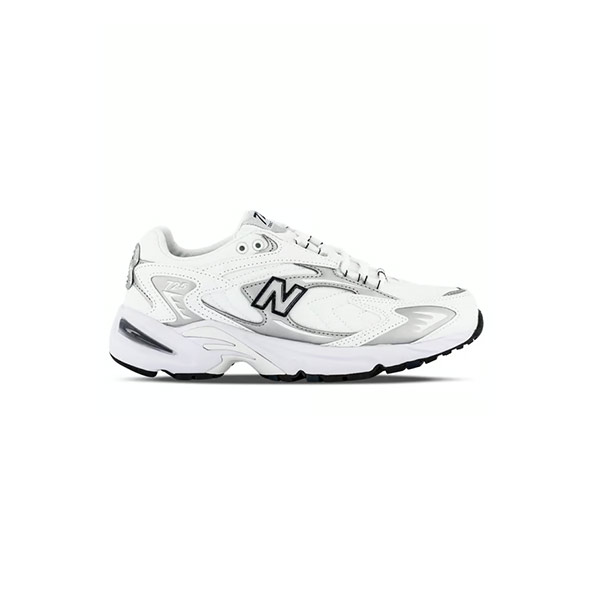 کتونی نیوبالانس 725 سفید نقره ای New Balance 725 Metalic Silver White