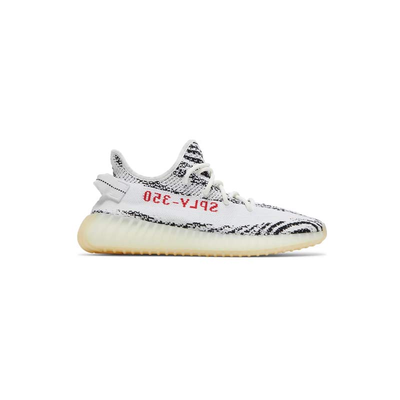 کتونی آدیداس ییزی 350 مشکی سفید گورخری Adidas Yeezy Boost 350 V2 Zebra