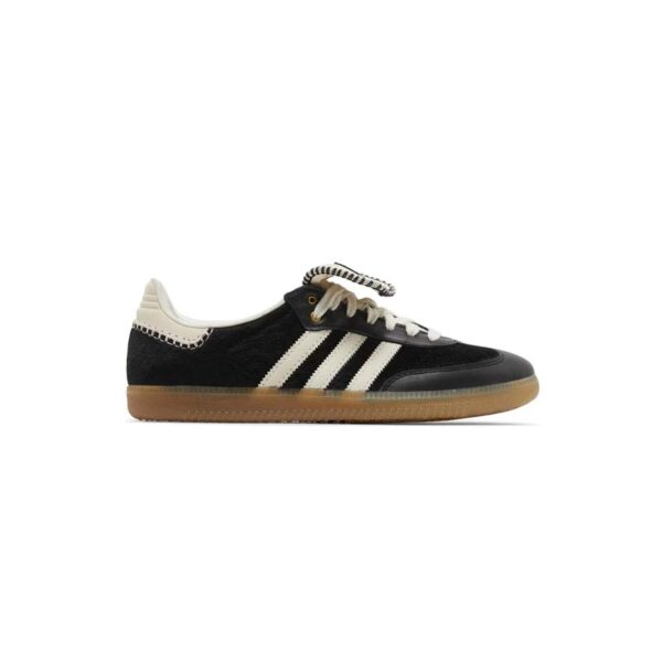 کتونى آدیداس سامبا ولز بانر مشکی سفید Adidas Samba Wales Bonner Pony Black