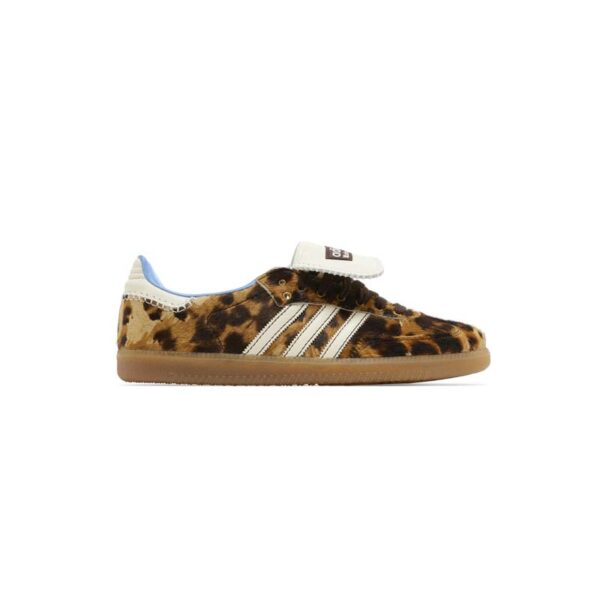 کتونى آدیداس سامبا ولز بانر پلنگی Adidas Samba Wales Bonner Pony Leopard