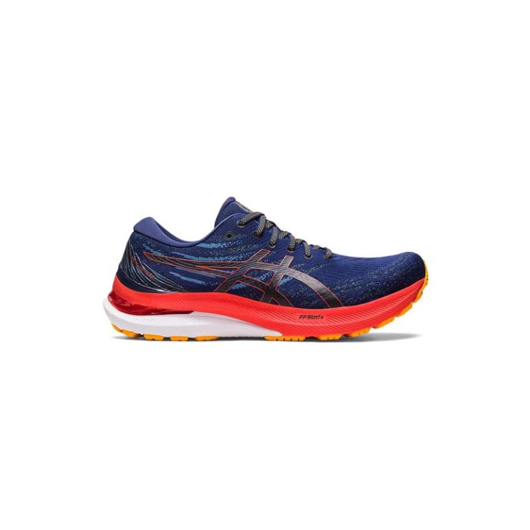 کتونی رانینگ اسیکس کایانو 29 آبی قرمز Asics Gel Kayano 29 Blue Red