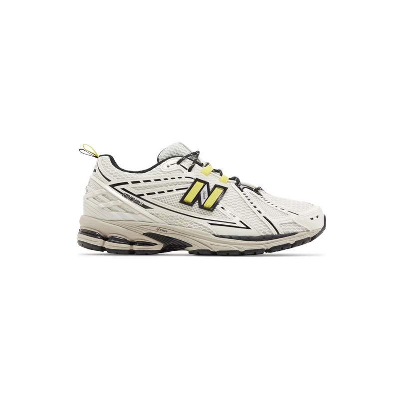 کتونی نیوبالانس 1906R کرم مشکی زرد New Balance 1906R GANNI Egret